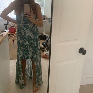 Diane von Furstenberg Leeann Dress Camellias Storm